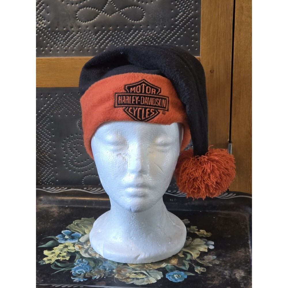 Harley Davidson Santa Winter Hat Toboggan